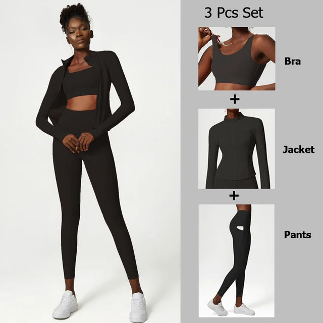 Women's Two-Piece Fitness Set