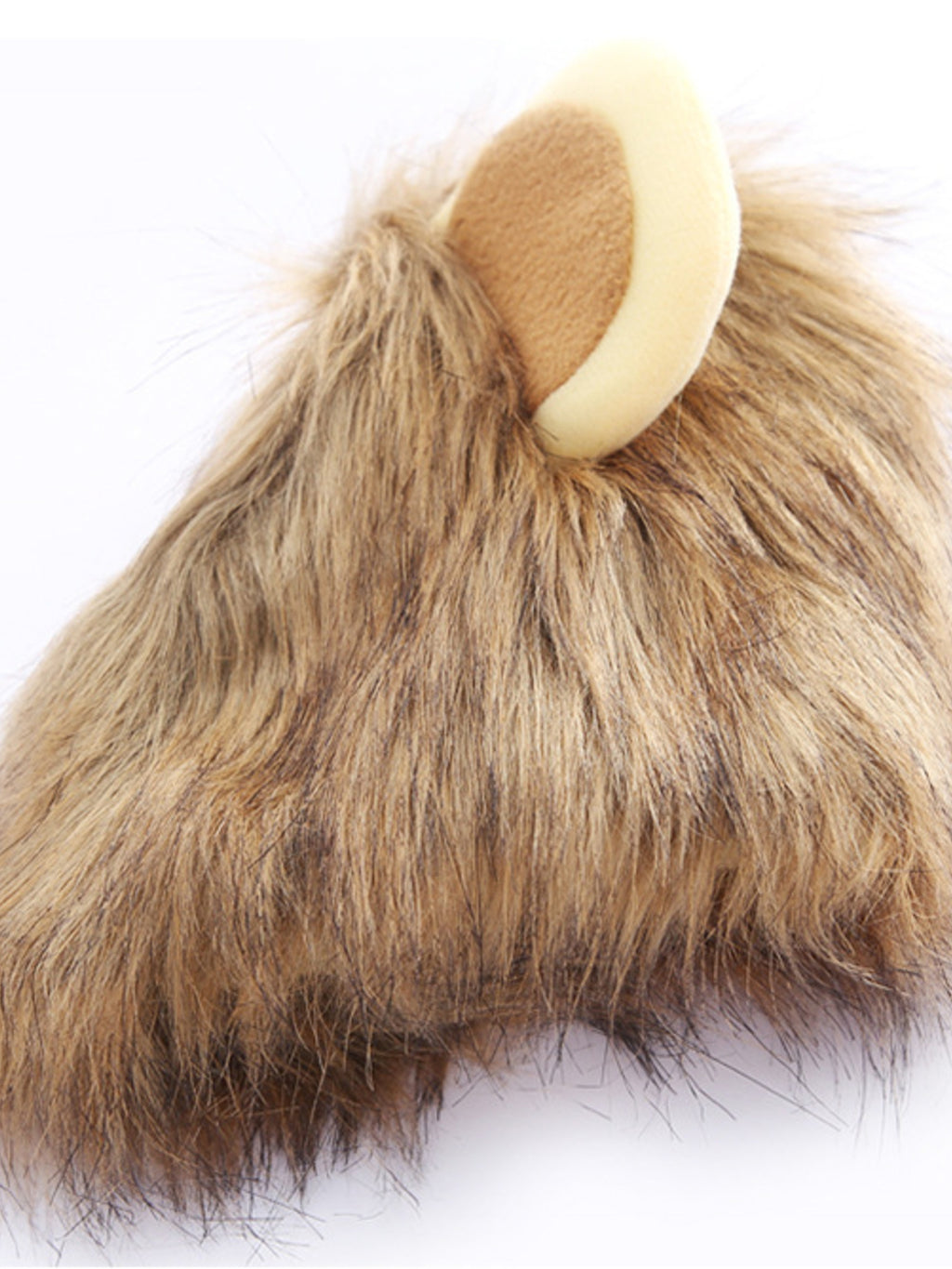 Lion Mane pet headwear by Trendsi featuring a soft, plush lion mane costume for pets, ideal for dressing up or playful photos.