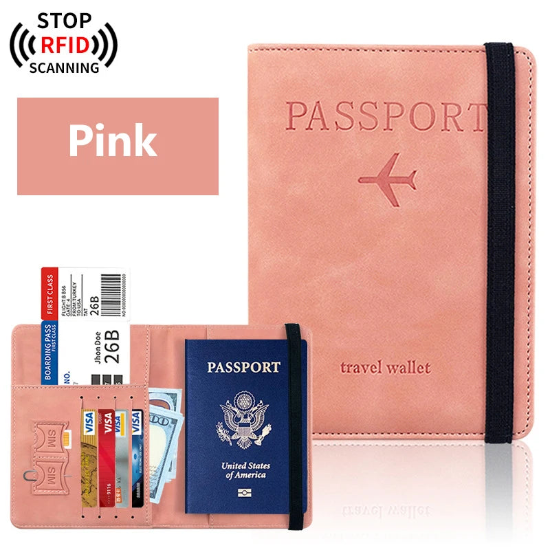 Unisex Travel Passport Holder