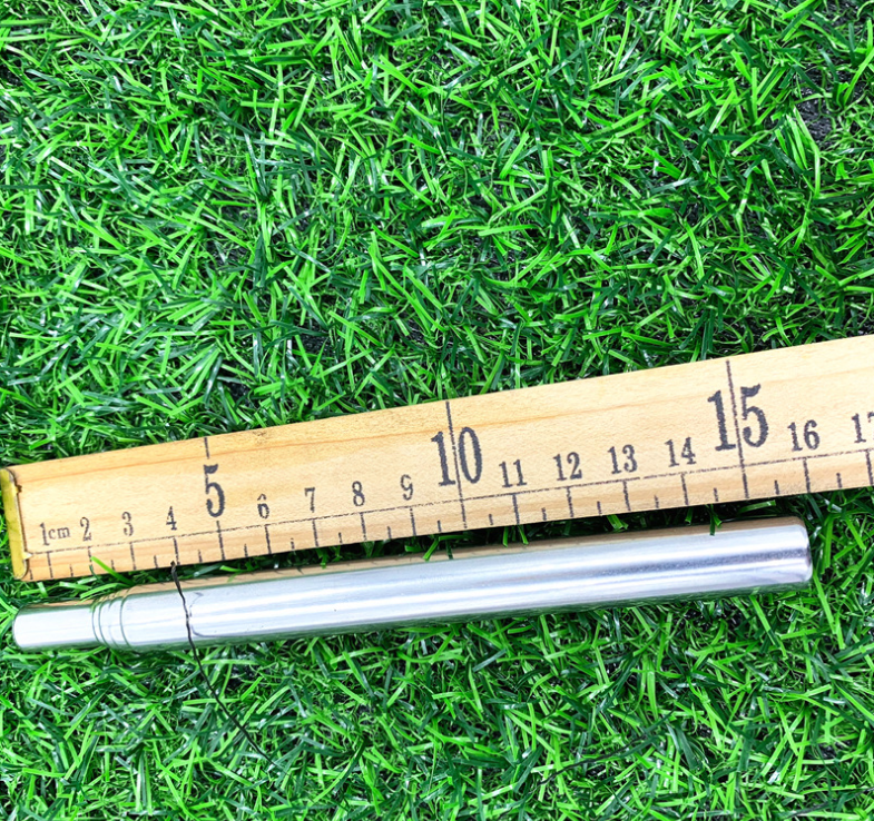 Outdoor fire rod camping and picnics, outdoor cookware, expandable fire tube, stainless steel