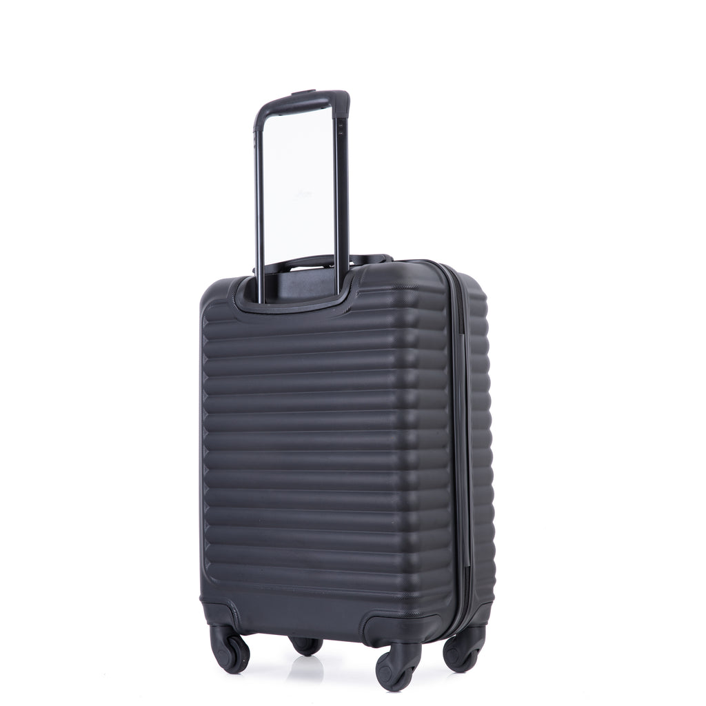 20-Inch Lightweight Hardside Carry-On Spinner – Black