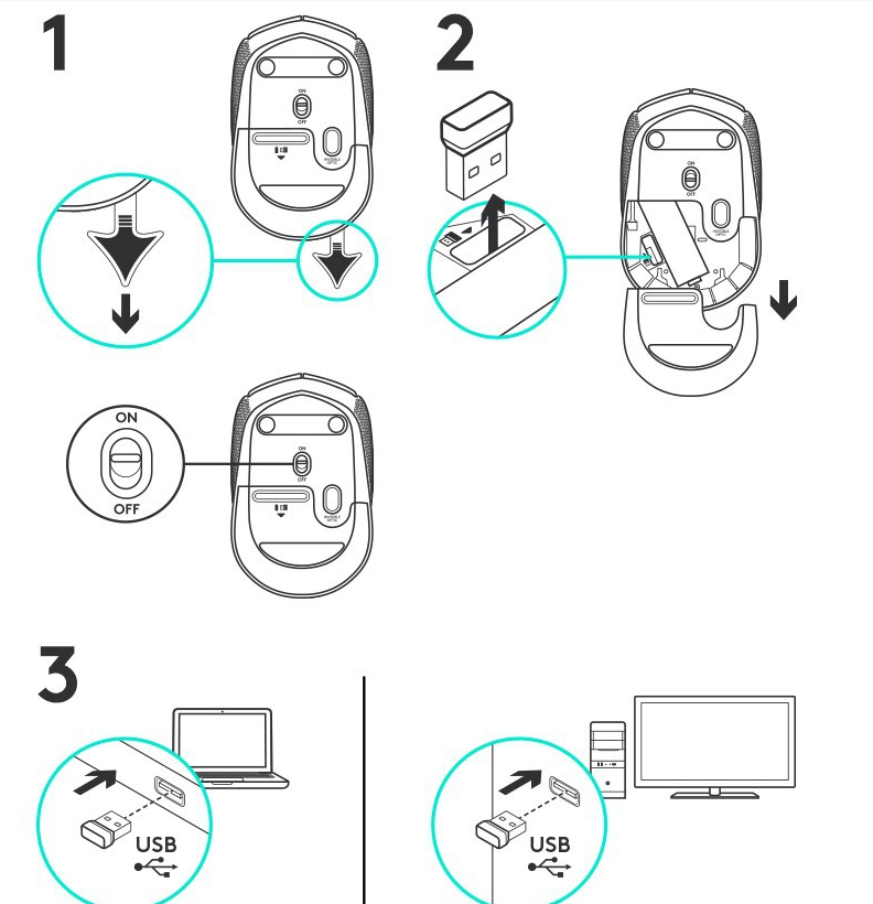 M170 2.4G Compact Wireless Optical Mouse
