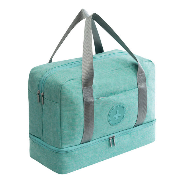 Waterproof Dry/Wet Separation Travel Duffel Bag