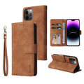 Leather Wallet Case for iPhone