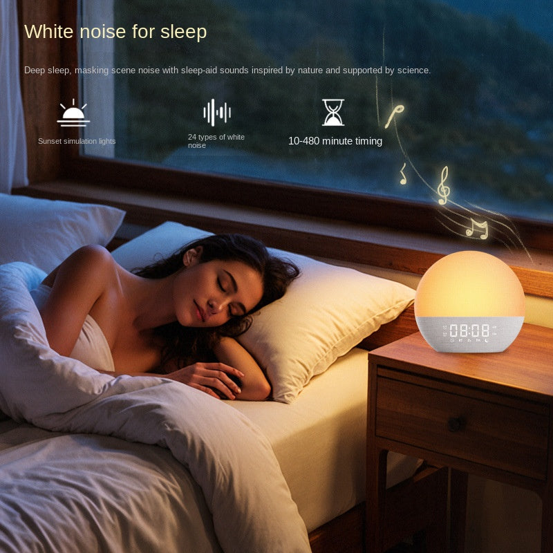 Sunrise & Sunset Wake-Up Light with FM Radio – US Plug eprolo