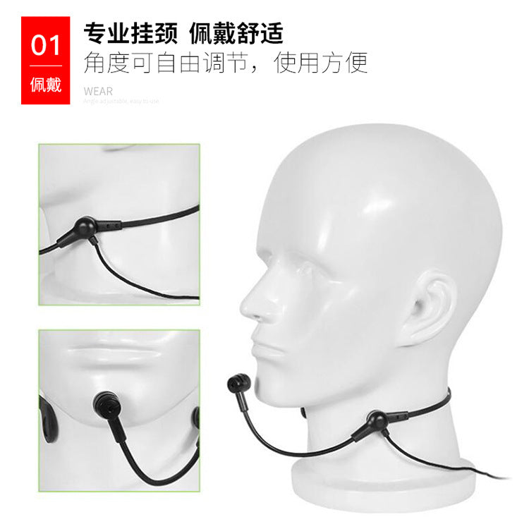 Wired Neckband Headset Microphone