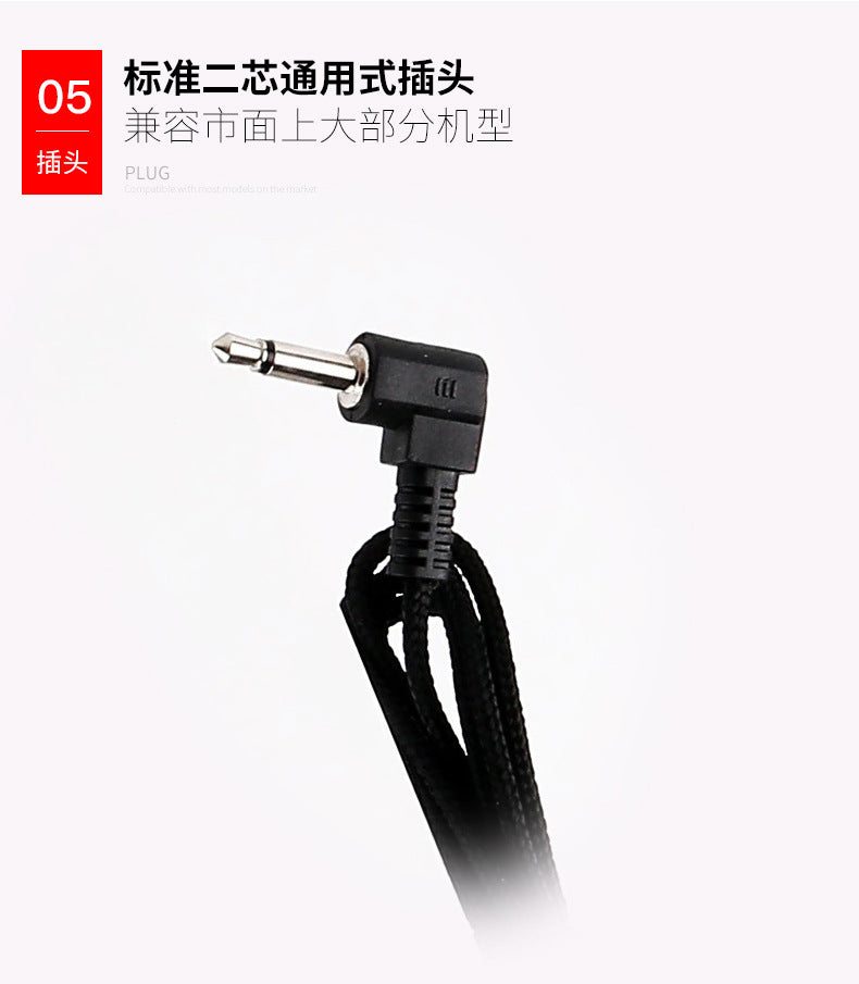 Wired Neckband Headset Microphone