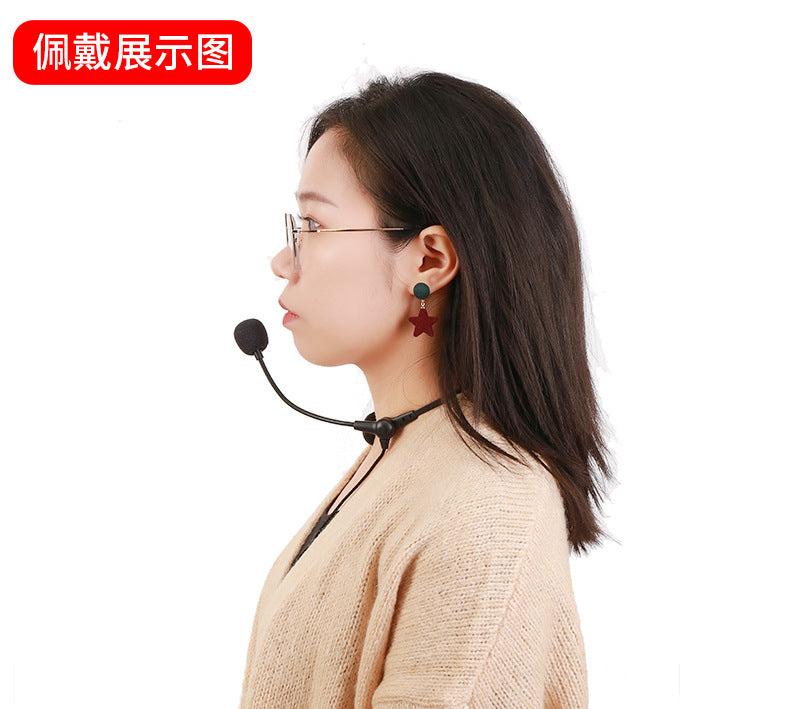 Wired Neckband Headset Microphone