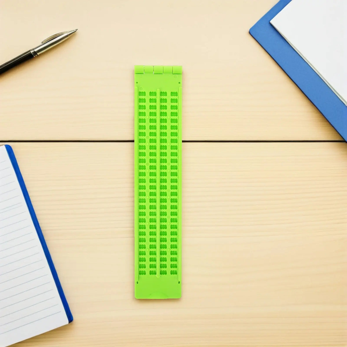 4-Line 28-Cell Braille Writing Slates – 2 Pack