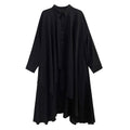 Dark wind bucket canopy shaped shirt skirt women's loose irregular top