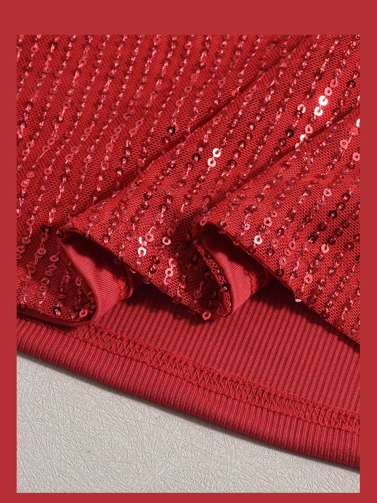 Sequin round neck tank top by Trendsi featuring sparkling sequins and a classic round neckline, styled for a trendy look.