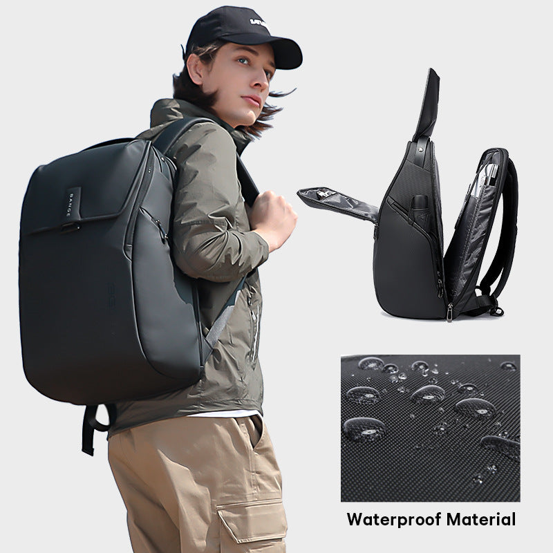 BANGE Men's 20–35L Business Computer Backpack