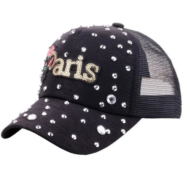 Rose-Style Casual Snapback Baseball Cap