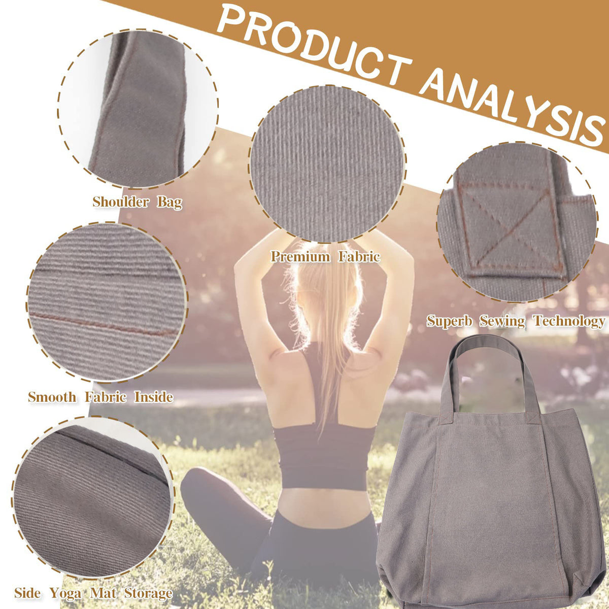 Canvas Yoga & Pilates Mat Carrier