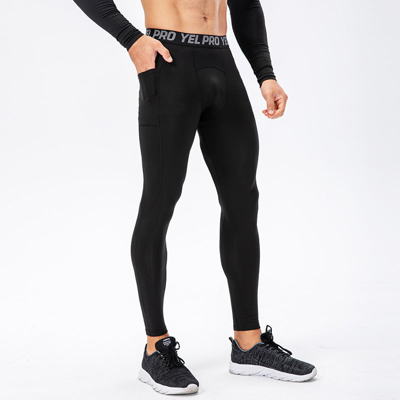 Men's Slim-Fit Stretch Running Pants