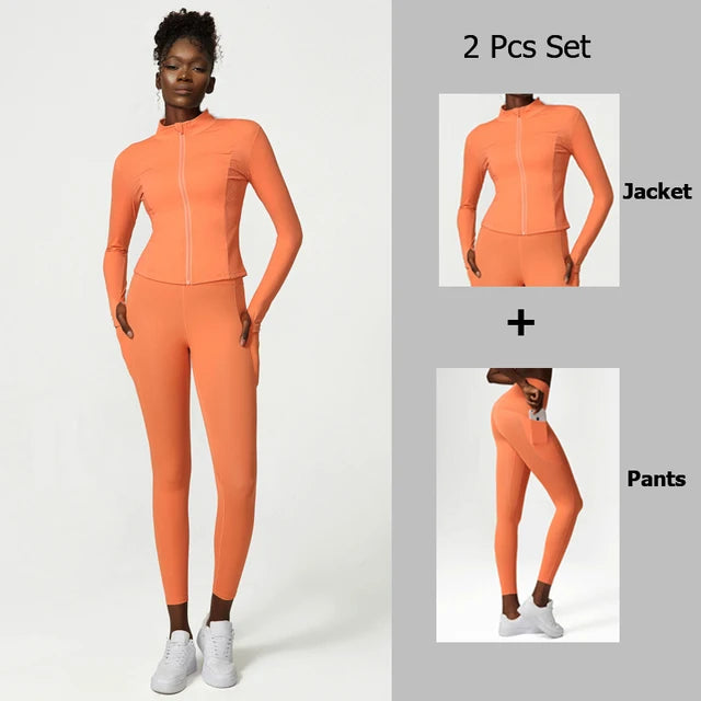 Women's Two-Piece Fitness Set