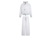 Hooded Sweatshirt & Pants Sports Set