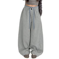 Girls' Casual Tapered Pants – Gray or Dark Blue