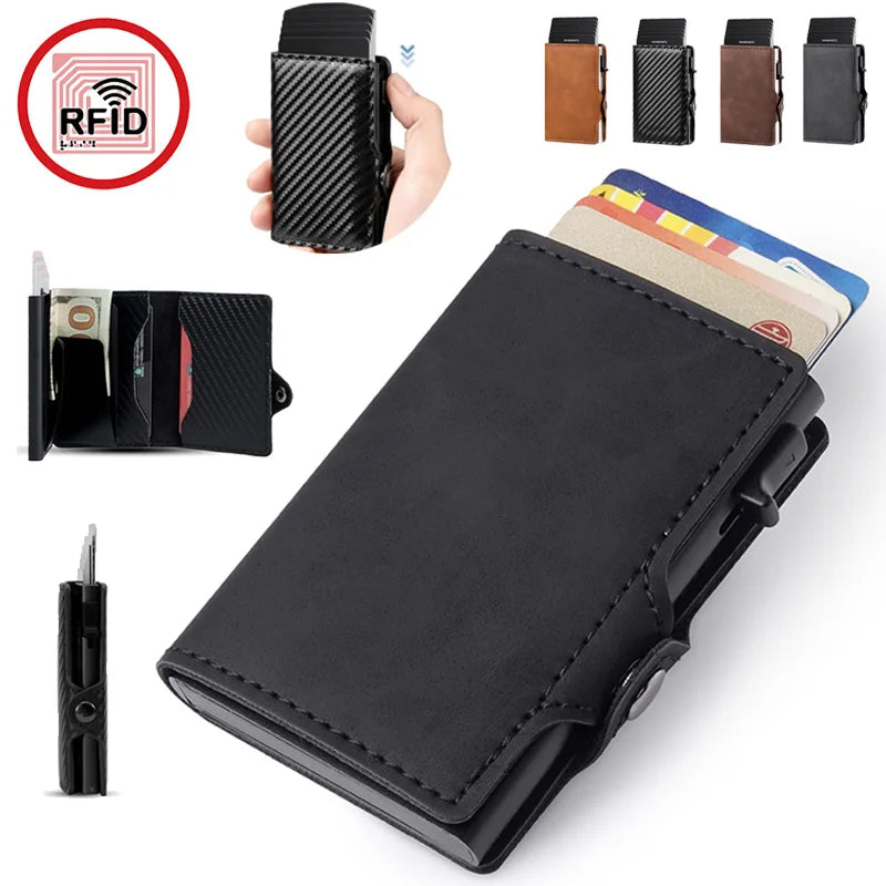 RFID-Blocking Minimalist Card Wallet