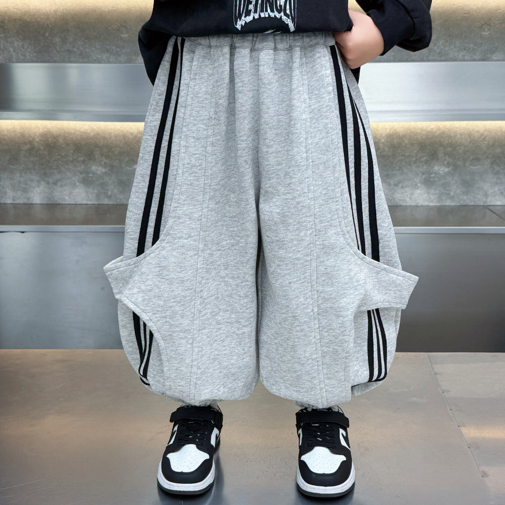 Boys Casual Knit Straight-Leg Sweatpants