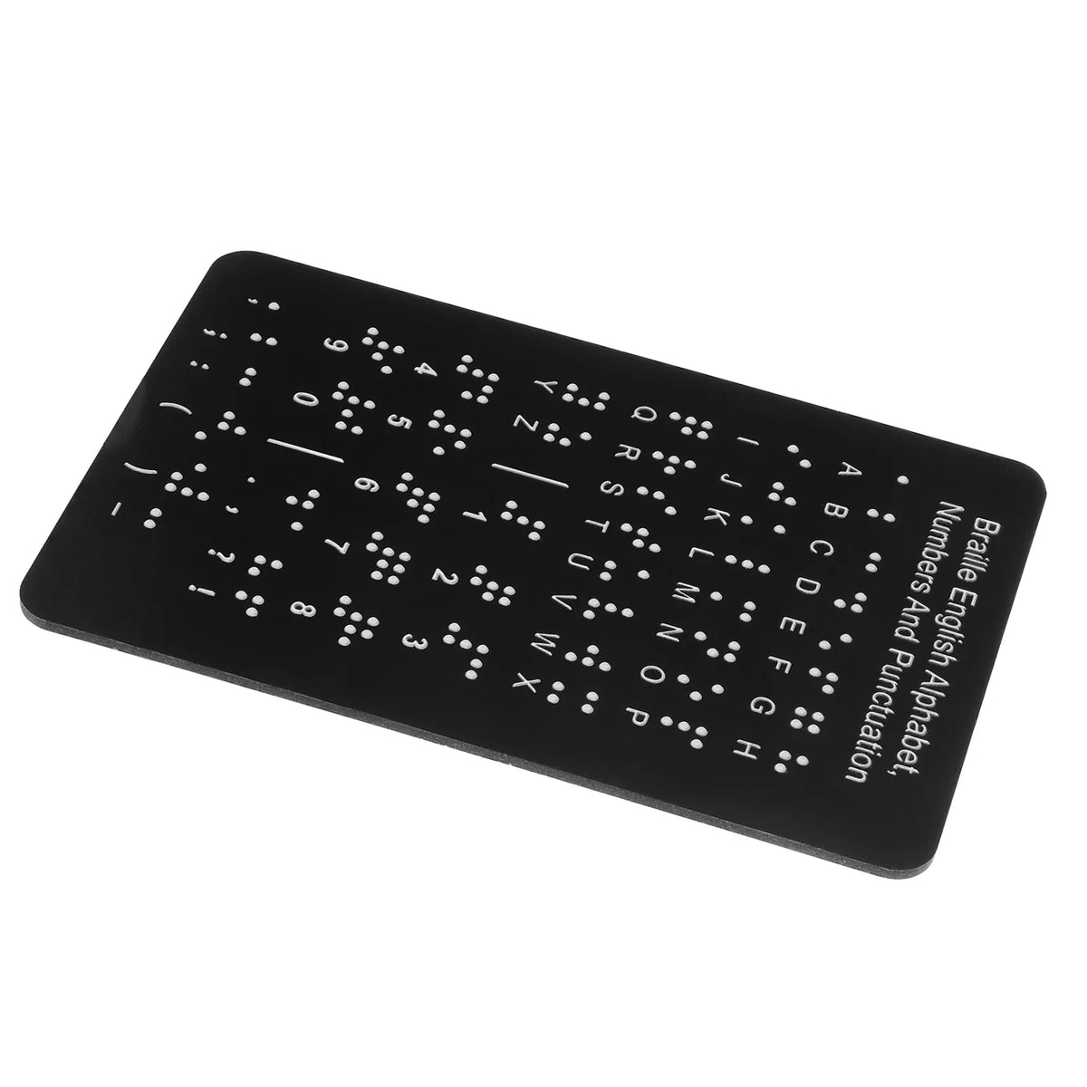 Braille Alphabet & Literacy Learning Board