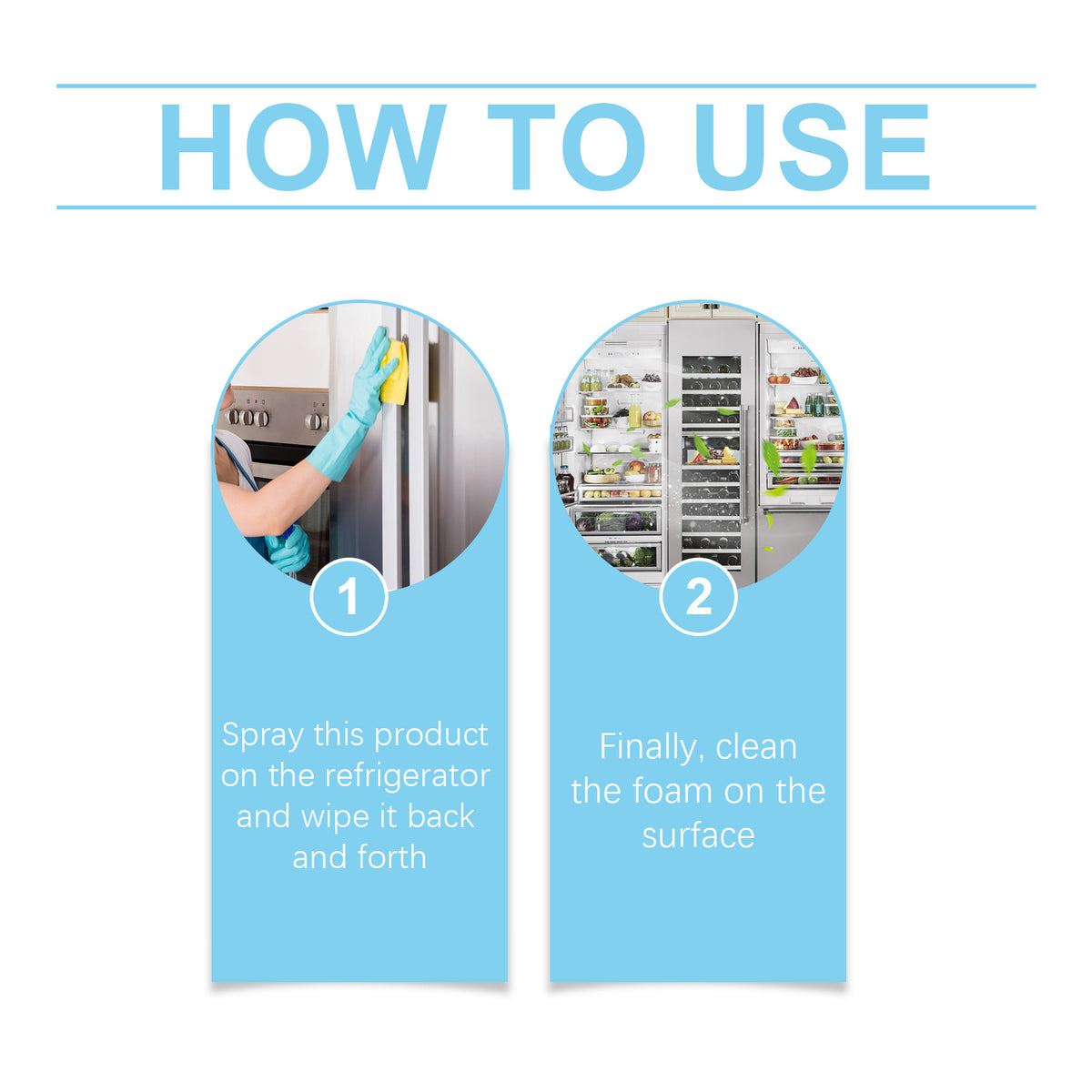 Refrigerator & Freezer Deodorizing Cleaner Spray