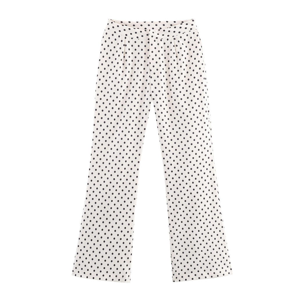 Women's Polka-Dot Casual Pants