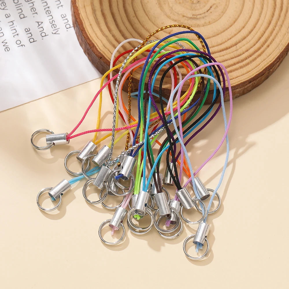 Polyester Lanyard Cords with Double Jump Rings – 20/50 Pack