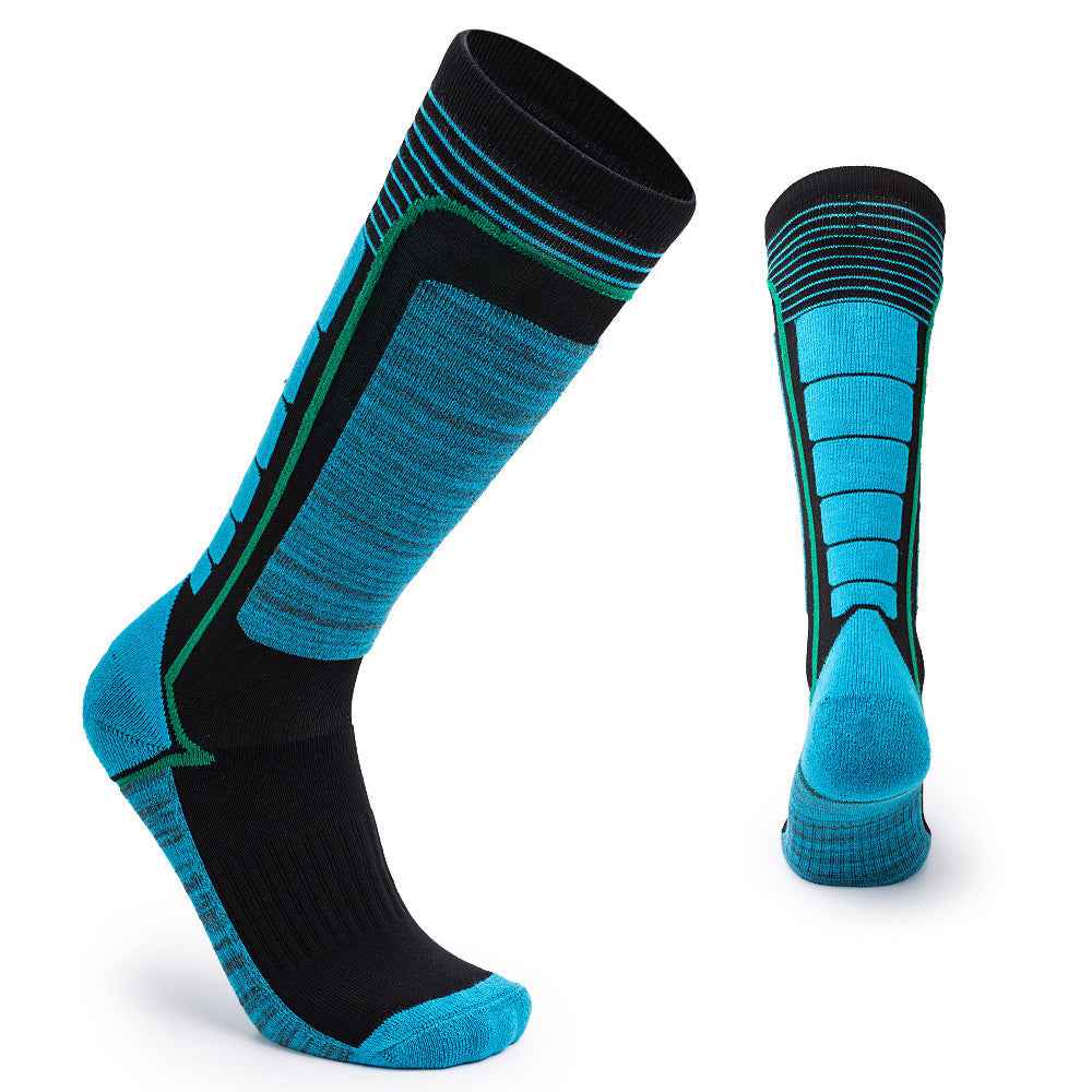 New Parent-Child Long Tube Warm Ski Socks Outdoor Hiking Socks Children's Thickened Hiking Socks