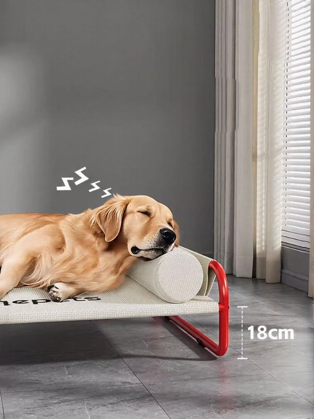 Foldable Trendsi pet bed with soft fabric and cushioned support, designed for easy transport and cozy comfort for cats and dogs.