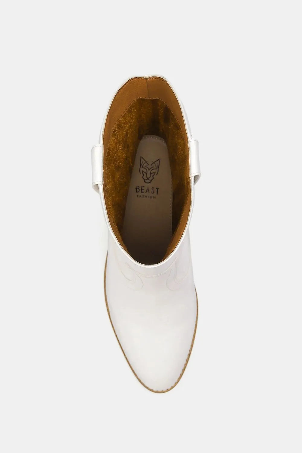 Beast Fashion butterfly cut detail point toe boots by Trendsi featuring stylish butterfly cutouts and sleek pointed toes.