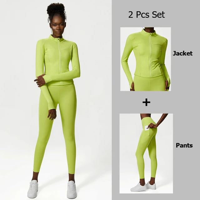 Women's Two-Piece Fitness Set