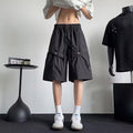 Purple beach shorts casual loose shorts for men