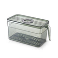 Stackable Refrigerator Food Storage Boxes with Handles