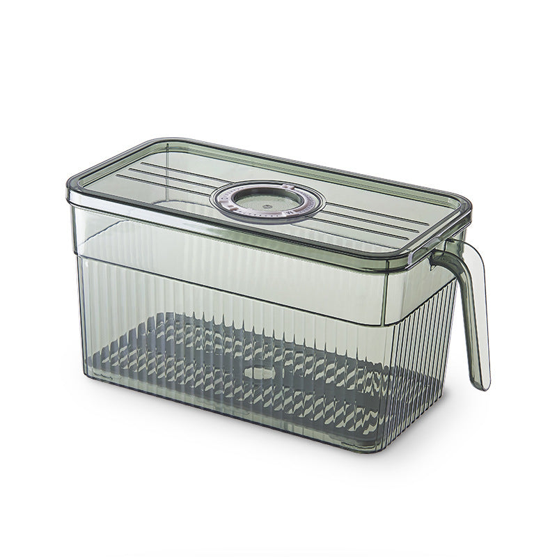 Stackable Refrigerator Food Storage Boxes with Handles