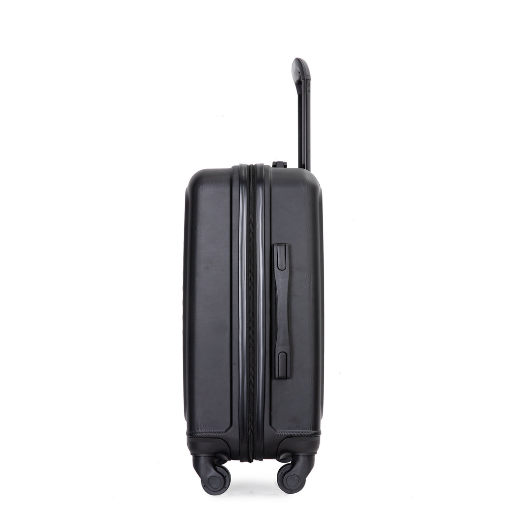 20-Inch Lightweight Hardside Carry-On Spinner – Black