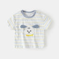 Boys' Cartoon Cotton Short-Sleeve T-Shirt