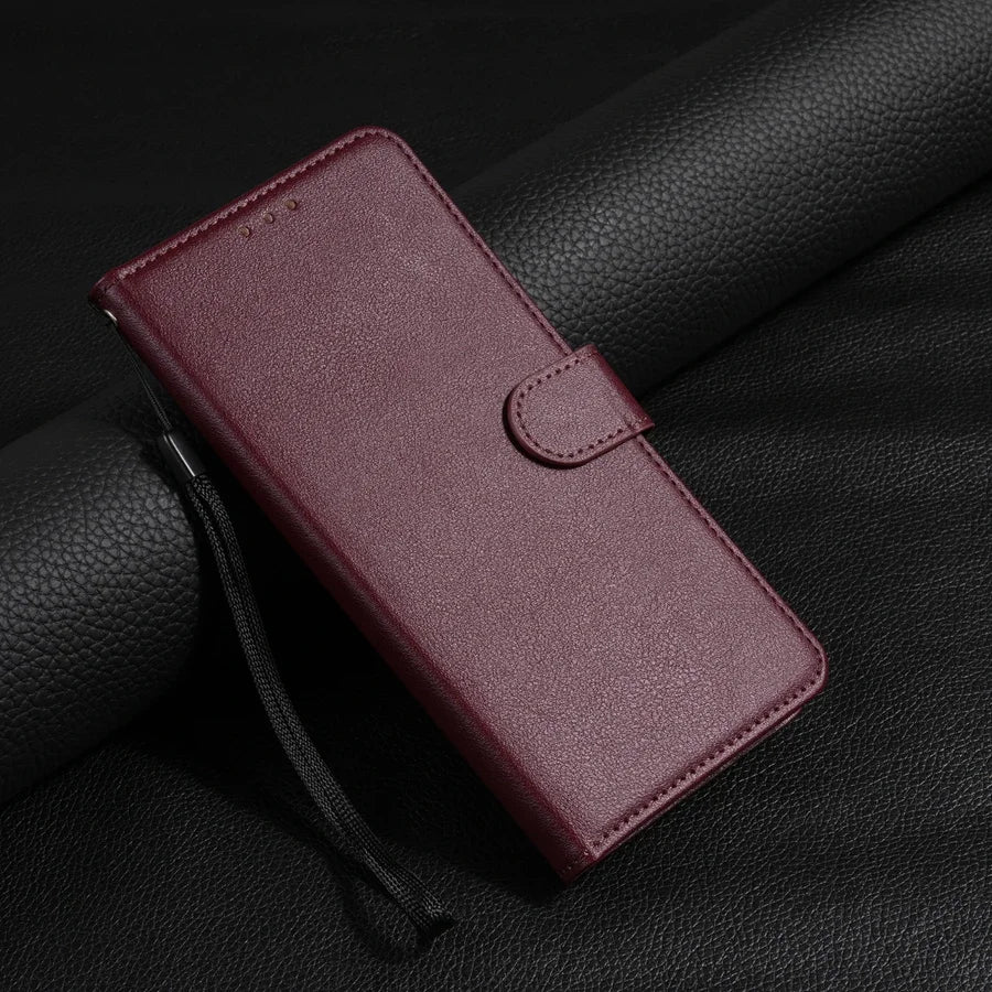 Magnetic Flip Wallet Case for Samsung Galaxy A-Series