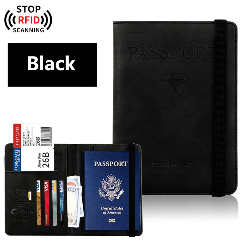 Unisex Travel Passport Holder