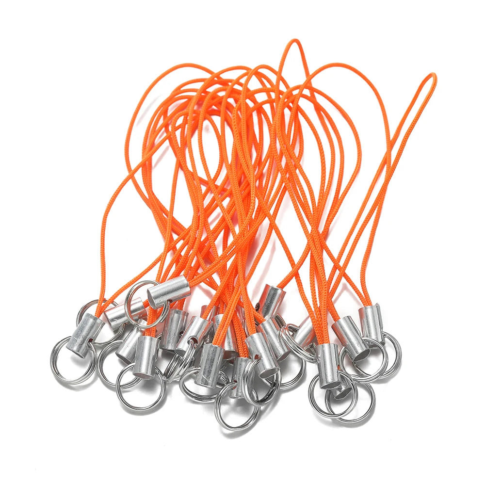 Polyester Lanyard Cords with Double Jump Rings – 20/50 Pack