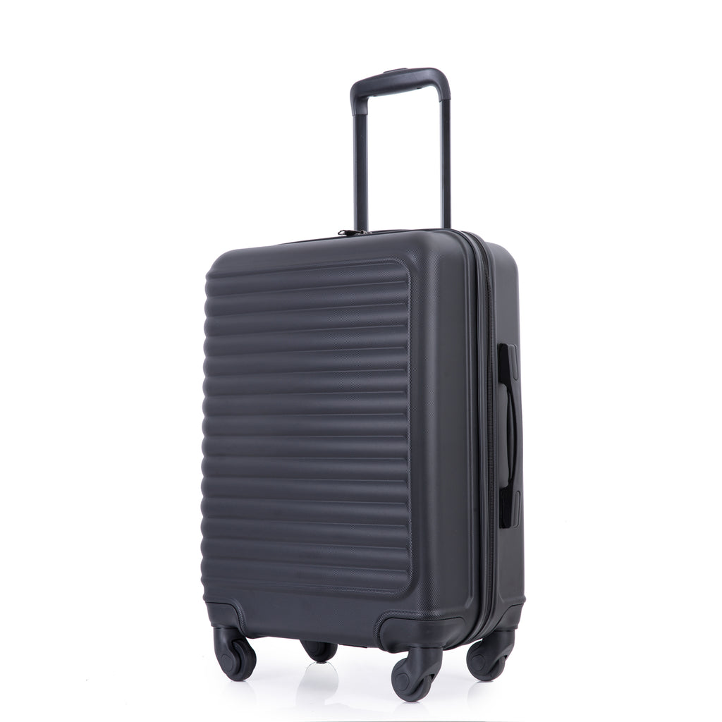 20-Inch Lightweight Hardside Carry-On Spinner – Black