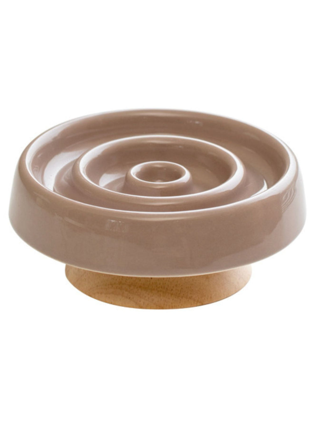 Interactive slow feeder pet bowl by Trendsi, featuring a colorful design to promote slow eating and prevent choking.