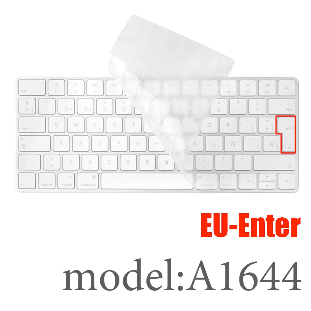 Silicone Keyboard Cover for Apple Wireless Keyboards