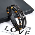 Multi b-layered woven bracelet  belts Generic