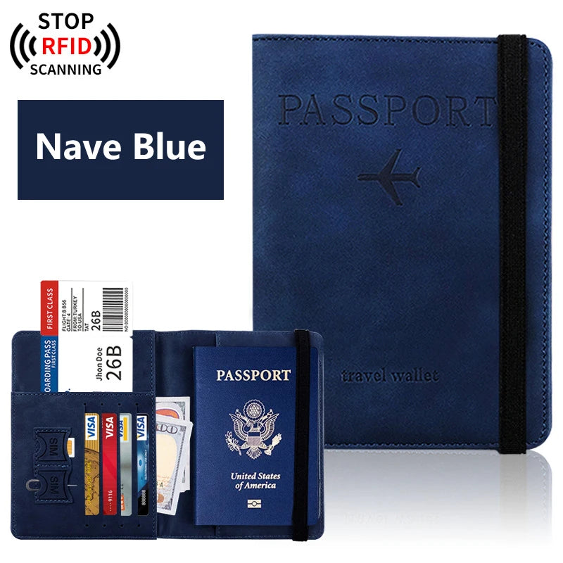 Unisex Travel Passport Holder