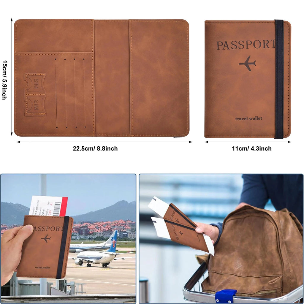 Unisex Travel Passport Holder