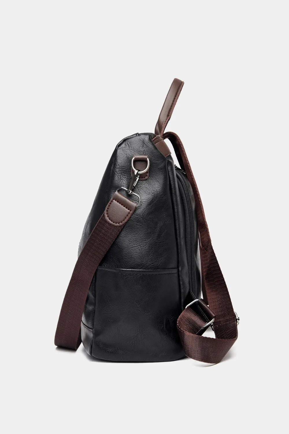 PU Leather Travel Backpack