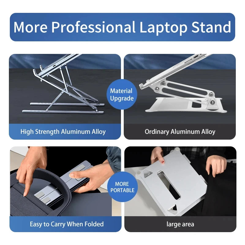 N8 Adjustable Aluminum Laptop Stand