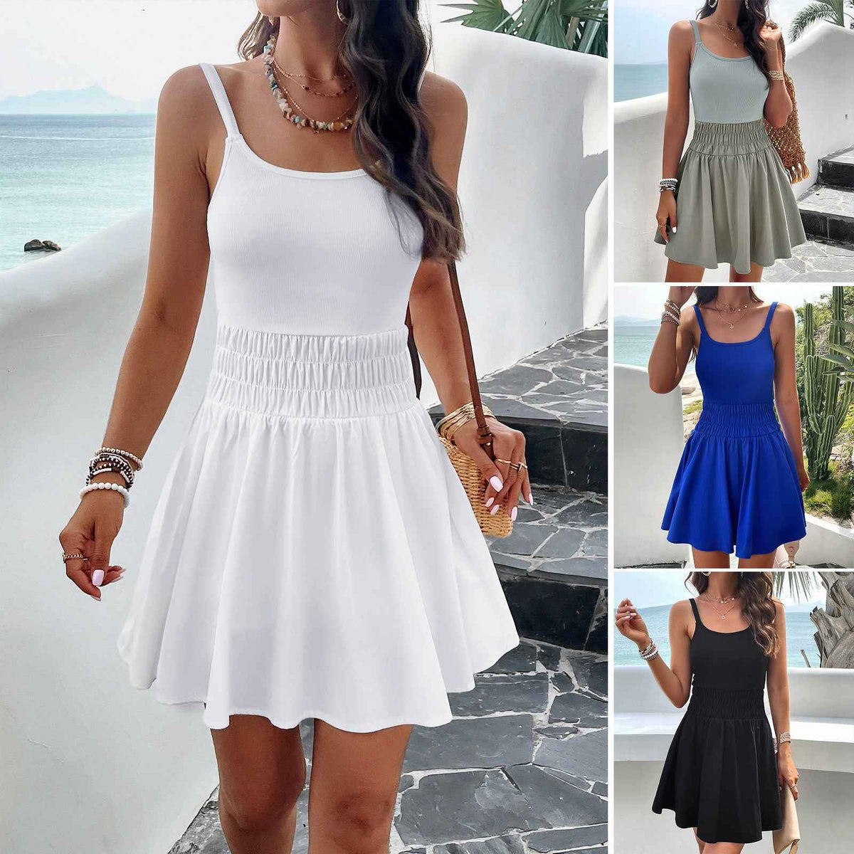Elegant camisole sports dress