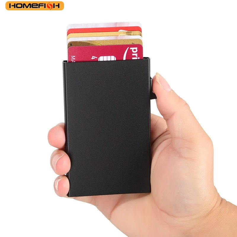 Slim Metal Card Holder